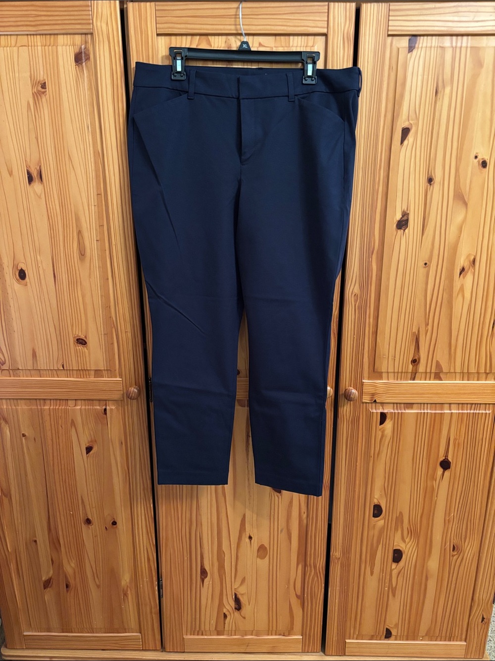 Old Navy Women's Navy Ankle Pants for a casual backyard BBQ or the office!